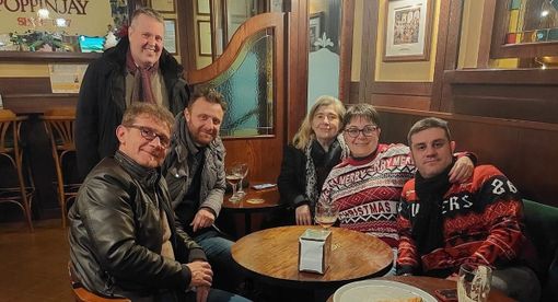 Marco e gli amici al Poppinjay Marco e gli amici al Poppinjay