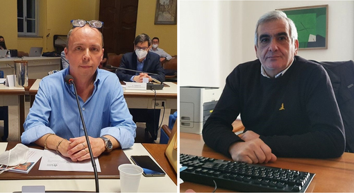 Da sinistra, Emanuele Fiore e Orazio Tallarida