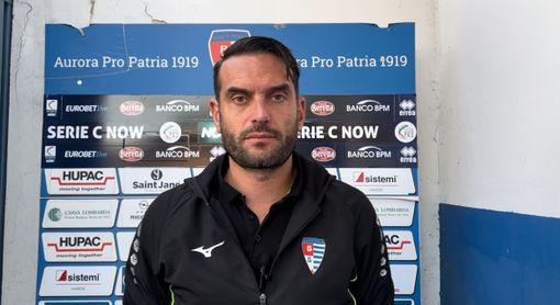 VIDEO. Mister Colombo dopo Pro Patria-Fiorenzuola: «Dispiace non aver dato una gioia ai tifosi perché ci sono sempre vicini» VIDEO. Mister Colombo dopo Pro Patria-Fiorenzuola: «Dispiace non aver dato una gioia ai tifosi perché ci sono sempre vicini»