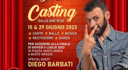 Al via il casting per Didobar, il "Busto's Got Talent" di Diego Barbati Al via il casting per Didobar, il "Busto's Got Talent" di Diego Barbati