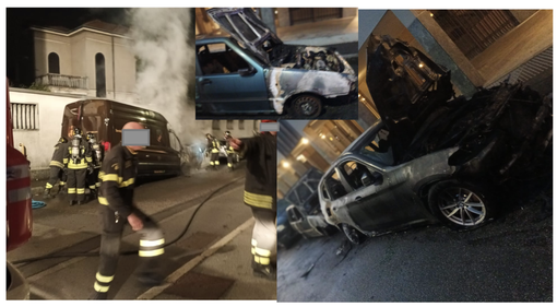 VIDEO E FOTO. Veicoli in fiamme, paura nella zona di via Culin a Busto VIDEO E FOTO. Veicoli in fiamme, paura nella zona di via Culin a Busto