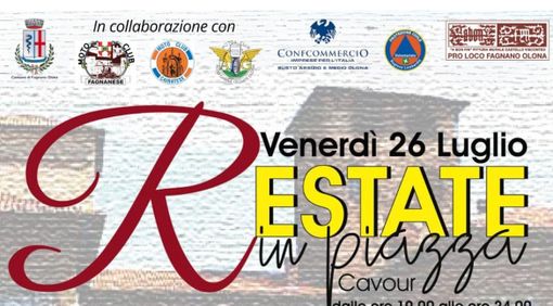 L'unione fa il divertimento a Fagnano con &quot;R-estate in piazza&quot;
