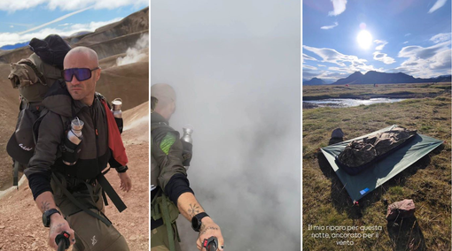 Prosegue l’avventura in Islanda di Bolognini, tra freddo e vento: «Qui la natura è davvero primordiale»