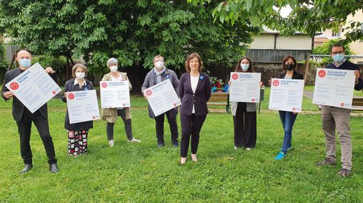 Margherita Silvestrini inizia il tour nei quartieri di Gallarate, in vista delle elezioni amministrative