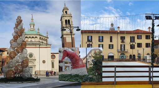 FOTO. È scoppiato già il Natale. E Busto lancia la sfida con la sua pista dei record