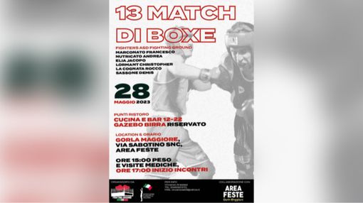 A Gorla Maggiore 13 incontri di boxe sul ring dell'area feste