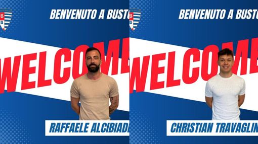 Due nuovi arrivi in casa Pro Patria: Alcibiade e Travaglini