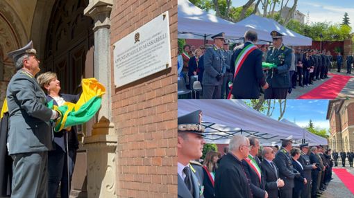 FOTO E VIDEO. Busto: intitolata all’appuntato Giulio Massarelli la caserma della Guardia di Finanza