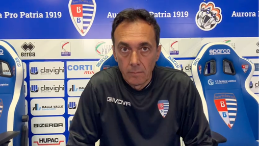 Luca Prina fa il punto prima della partita contro il Legnago