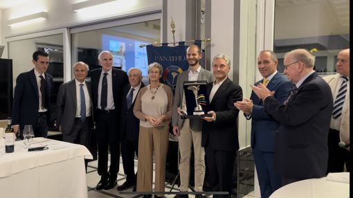 IL VIDEO. Beppe Saronni: «Fiero della prima Fiamma Panathlon Sergio Allegrini» IL VIDEO. Beppe Saronni: «Fiero della prima Fiamma Panathlon Sergio Allegrini»