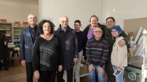 Una nuova taglierina per la cooperativa Speranza, dono della Fondazione Migliavacca Tosi Una nuova taglierina per la cooperativa Speranza, dono della Fondazione Migliavacca Tosi