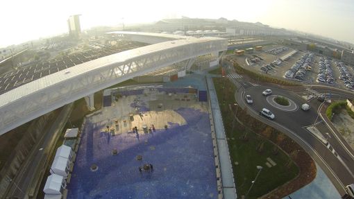 La zona attorno a Fiera Milano Rho e stazione ferroviaria-metropolitana La zona attorno a Fiera Milano Rho e stazione ferroviaria-metropolitana