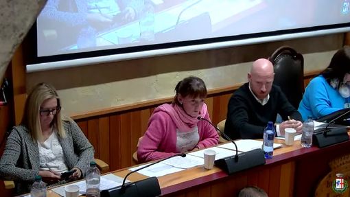 Il vicesindaco Simona Michelon durante il consiglio comunale Il vicesindaco Simona Michelon durante il consiglio comunale