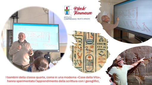 Scuola Tommaseo, piccoli storici con l'egittologo