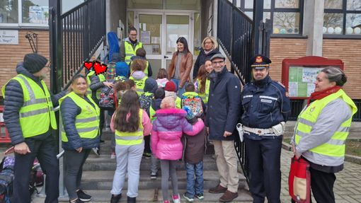 Riparte il Pedibus alle scuole Manzoni e all’istituto Galilei