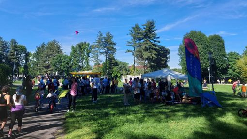 FOTO. Il cielo si &quot;colora&quot; di aquiloni a Olgiate. Tra tanta felicità e una lezione importante