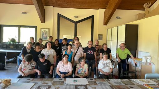 Una mattinata speciale per gli artisti dell'Anffas di Busto