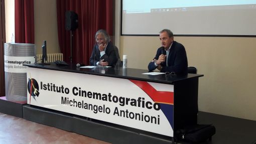 Il presidente del Baff, Alessandro Munari, e il sindaco di Busto, Emanuele Antonelli Il presidente del Baff, Alessandro Munari, e il sindaco di Busto, Emanuele Antonelli