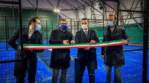 A Gallarate arrivano tre nuovi campi da padel. La sfida di Bruno, Matteo e Luca