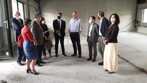 Visita negli spazi del Toma Lab. anche nelle aree che vedranno una ulteriore espansione