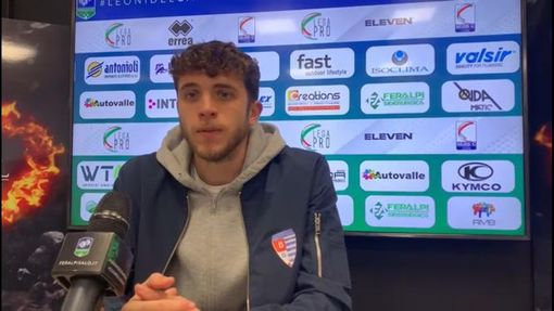 Leonardo Galli in sala stampa a Salò