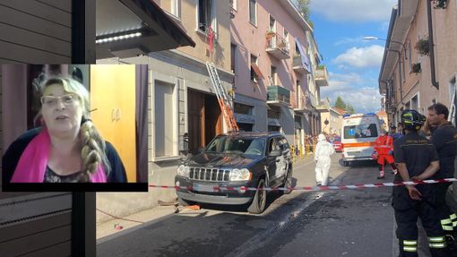 Il luogo dell'incendio e Luciana Zaro Il luogo dell'incendio e Luciana Zaro