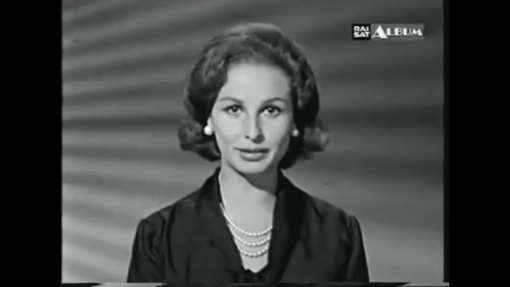 Nicoletta Orsomando dai video storici della Rai