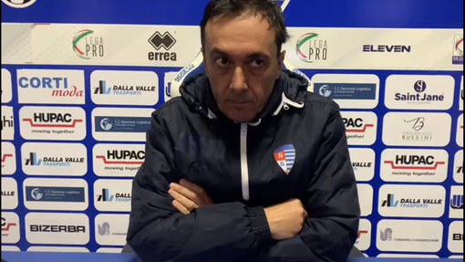 Luca Prina alla vigilia di Pro Patria-Piacenza