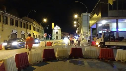 Pronti, partenza... rotonda. Piazza San Michele si sveglia con la nuova viabilità
