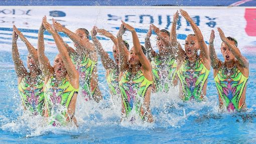 L'Italia è arrivata seconda dopo l'Ucraina, con un esercizio spettacolare e con un messaggio potente - foto Foto Pasquale Mesiano / DBM Federazione italiana nuoto