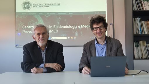 I co-autori della ricerca, da sinistra Marco Ferrario e Giovanni Veronesi