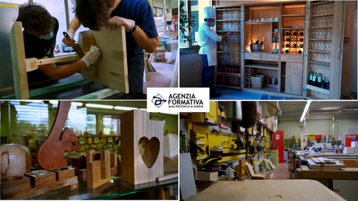 «Studiare e mettersi alla prova» per entrare nelle aziende come Operatore del Legno «Studiare e mettersi alla prova» per entrare nelle aziende come Operatore del Legno