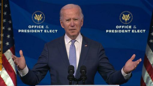 Una camicia realizzata a Ispra per il neopresidente degli Stati Uniti Joe Biden