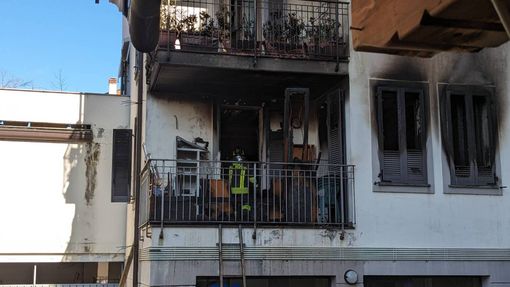 Non ce l'ha fatta Matteo Ruggiero, l'81enne vittima dell'incendio di Saronno
