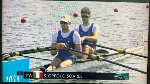 Soares e Oppo al traguardo delle batterie del doppio pesi leggeri maschile