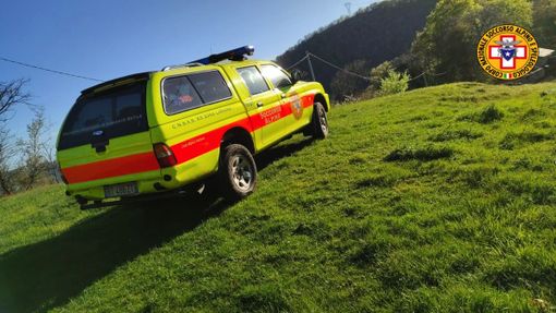 Il Soccorso alpino sul posto