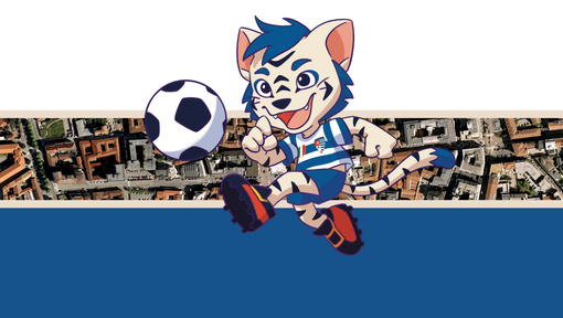 La mascotto Tigrotto La mascotto Tigrotto