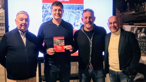 Da sinistra: Sergio Gianoli, Pietro Zappamiglio, Stefano Zanini e Michele Marocco. Da sinistra: Sergio Gianoli, Pietro Zappamiglio, Stefano Zanini e Michele Marocco.