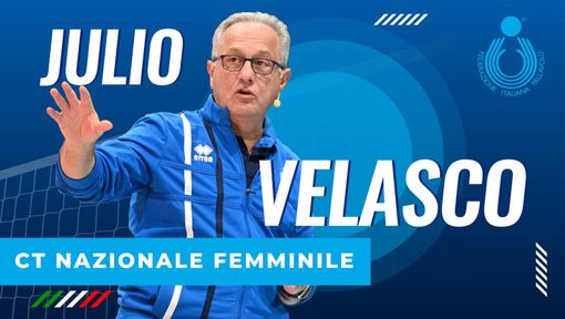 Volley: Julio Velasco è il nuovo CT dell'Italia femminile Volley: Julio Velasco è il nuovo CT dell'Italia femminile