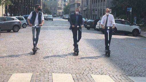 Monopattini in sharing, nuovo servizio per i cittadini Monopattini in sharing, nuovo servizio per i cittadini