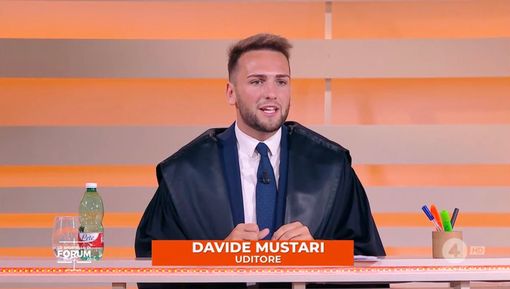 L'avvocato varesino Davide Mustari uditore giudiziario di Forum su Canale 5 e Rete 4