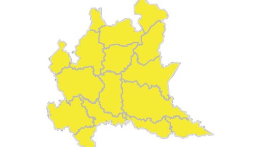 Tripla allerta gialla per temporali forti e rischio idrogeologico su tutta la provincia