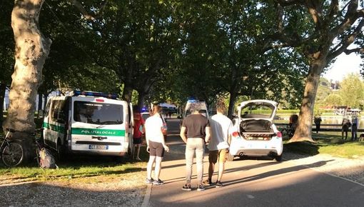 I soccorsi dopo l'incidente del maggio 2021