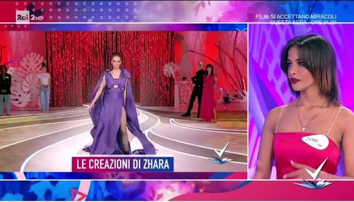Il talento nella moda di Zhara Ferrario porta Acof alla ribalta televisiva Il talento nella moda di Zhara Ferrario porta Acof alla ribalta televisiva