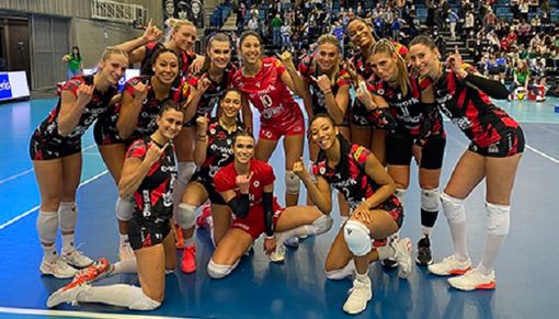 Uyba, buona la prima in Europa: 3-1 in Belgio