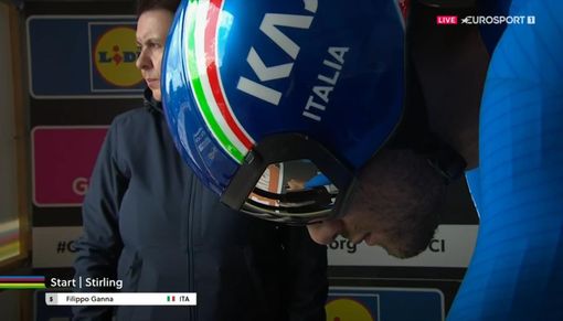 Filippo Ganna è d'argento nella cronometro mondiale