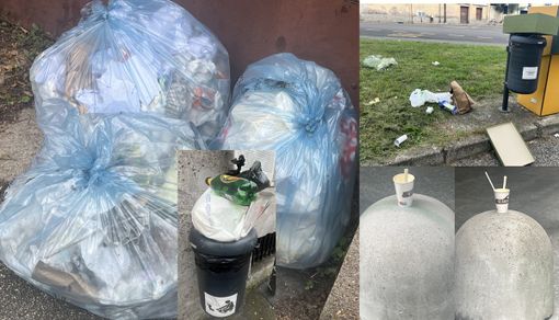 FOTO. I rifiuti di stazione in stazione: fuori data, fuori cestino e creativi FOTO. I rifiuti di stazione in stazione: fuori data, fuori cestino e creativi