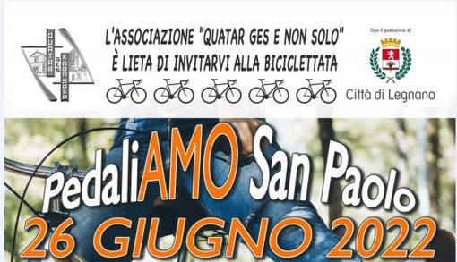 “PedaliAMO San Paolo” torna in sella “PedaliAMO San Paolo” torna in sella
