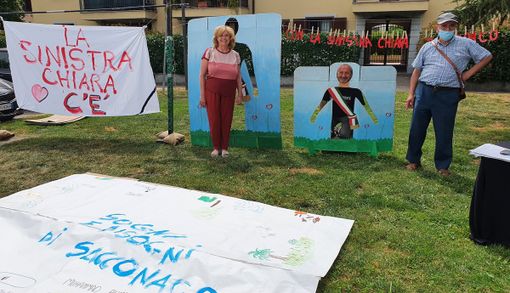 La Sinistra Chiara nei quartieri di Busto