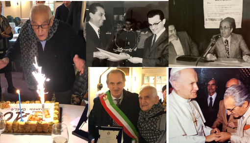 Alcune immagini della vita di Monoli e la festa con il sindaco due anni fa